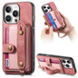 Retro Cross Wristband Wallet Leather Back Phone Case, For iPhone 17e / 16e, For iPhone 16 Pro Max, For iPhone 16 Pro, For iPhone 16 Plus