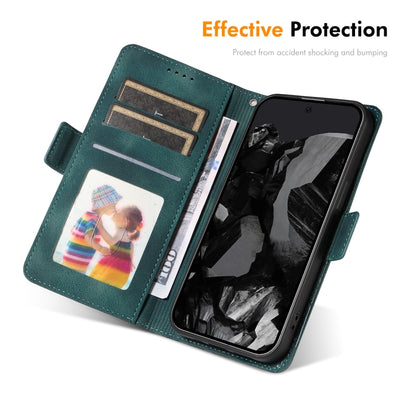 ENKAY Embossed Rhombus Starry Leather Phone Case with Screen Film, For Google Pixel 9 Pro XL, For Google Pixel 9 Pro
