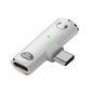 DAC Decoding Type-C to 3.5mm Headphone Plug+PD 100W Charger Conversion Adapter