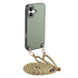 Carbon Fiber Texture Leather Back Phone Case with Crossbody Strap, For iPhone Air, For iPhone 16 Pro Max, For iPhone 16 Pro, For iPhone 16 Plus