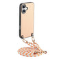 Carbon Fiber Texture Leather Back Phone Case with Crossbody Strap, For iPhone Air, For iPhone 16 Pro Max, For iPhone 16 Pro, For iPhone 16 Plus