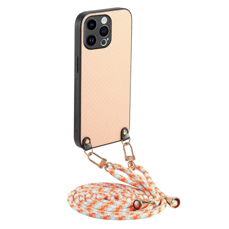 Carbon Fiber Texture Leather Back Phone Case with Crossbody Strap, For iPhone 14 Pro Max, For iPhone 7 / 8 / SE 2022 / SE 2020, For iPhone 13 Pro Max, For iPhone 13 Pro