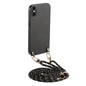 Carbon Fiber Texture Leather Back Phone Case with Crossbody Strap, For iPhone 11 Pro, For iPhone X / XS, For iPhone XR, For iPhone XS Max