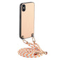 Carbon Fiber Texture Leather Back Phone Case with Crossbody Strap, For iPhone 11 Pro, For iPhone X / XS, For iPhone XR, For iPhone XS Max