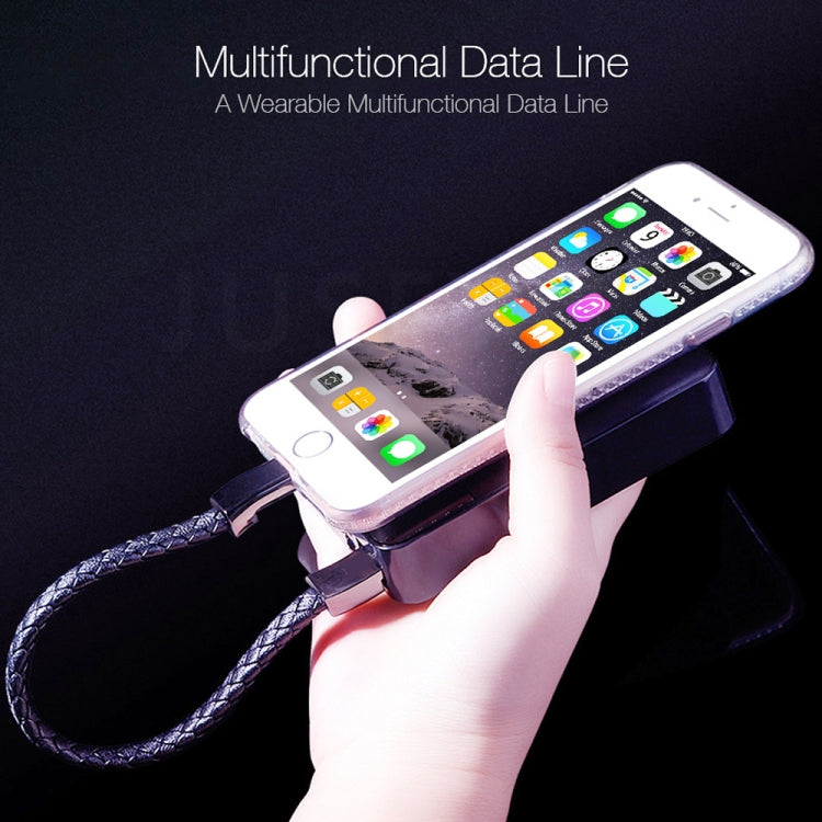 XJ-29 3A USB-C / Type-C to Type-C Creative Bracelet Data Cable, 20cm C to C, 22.5cm C to C