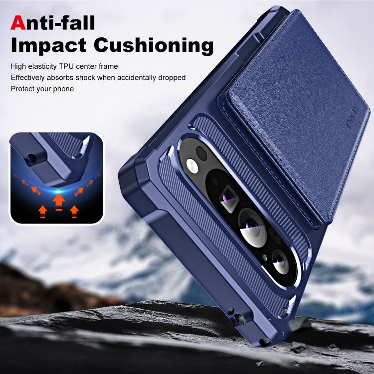 ENKAY Hat-Prince Card Slot Wallet TPU Back Leather Phone Case with Lens Film, For Google Pixel 9 Pro XL, For Google Pixel 9 / 9 Pro