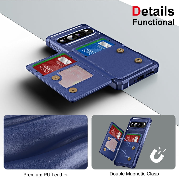 ENKAY Hat-Prince Card Slot Wallet TPU Back Leather Phone Case with Lens Film, For Google Pixel 9 Pro XL, For Google Pixel 9 / 9 Pro