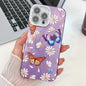 Plating Texture Butterfly TPU Phone Case with Glitter Lens Film, For iPhone 17e / 16e, For iPhone 16 Pro Max, For iPhone 16 Pro, For iPhone 16 Plus