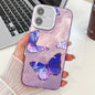 Plating Texture Butterfly TPU Phone Case with Glitter Lens Film, For iPhone 17e / 16e, For iPhone 16 Pro Max, For iPhone 16 Pro, For iPhone 16 Plus