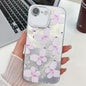 Plating Texture Butterfly TPU Phone Case with Glitter Lens Film, For iPhone 17e / 16e, For iPhone 16 Pro Max, For iPhone 16 Pro, For iPhone 16 Plus