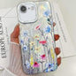 Electroplating Flowers Plants Texture TPU Phone Case, For iPhone 17e / 16e