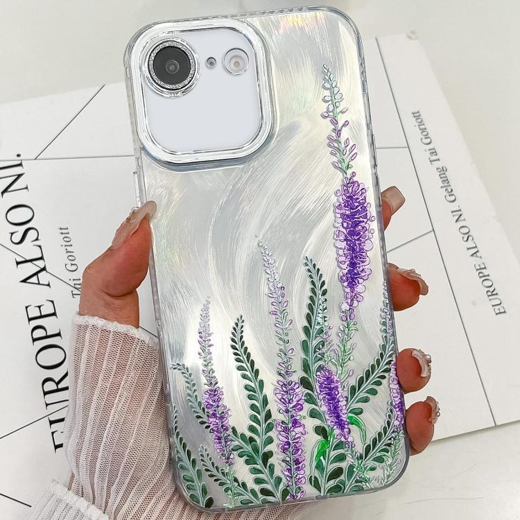 Electroplating Flowers Plants Texture TPU Phone Case, For iPhone 17e / 16e