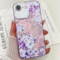 Electroplating Flowers Plants Texture TPU Phone Case, For iPhone 17e / 16e
