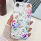 Electroplating Flowers Plants Texture TPU Phone Case, For iPhone 17e / 16e