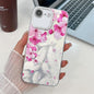 Electroplating Flowers Plants Texture TPU Phone Case, For iPhone 17e / 16e
