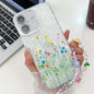 Electroplating Flower Texture Wristband TPU Phone Case, For iPhone 16, For iPhone 15 Pro Max, For iPhone 15 Pro, For iPhone 15