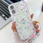 Electroplating Flower Texture Wristband TPU Phone Case, For iPhone 16, For iPhone 15 Pro Max, For iPhone 15 Pro, For iPhone 15