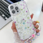 Electroplating Flower Texture Wristband TPU Phone Case, For iPhone 16, For iPhone 15 Pro Max, For iPhone 15 Pro, For iPhone 15