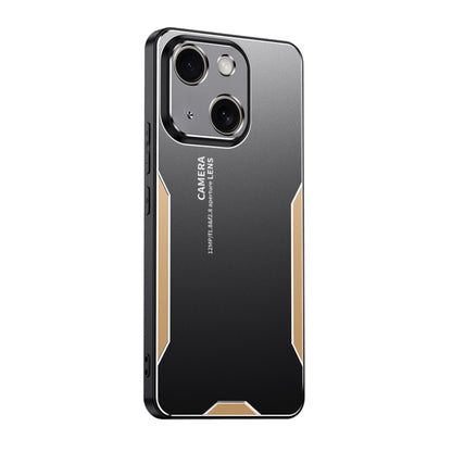 Blade Series TPU Hybrid Metal Phone Case, For iPhone 16 Pro, For iPhone 16 Plus, For iPhone 16, For iPhone 15 Pro Max, For iPhone 15 Pro, For iPhone 15 Plus