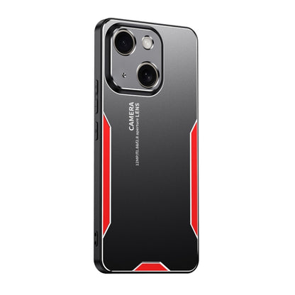 Blade Series TPU Hybrid Metal Phone Case, For iPhone 16 Pro, For iPhone 16 Plus, For iPhone 16, For iPhone 15 Pro Max, For iPhone 15 Pro, For iPhone 15 Plus