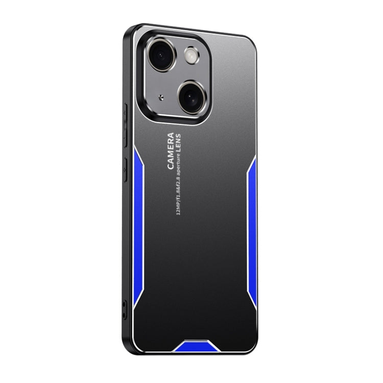 Blade Series TPU Hybrid Metal Phone Case, For iPhone 16 Pro, For iPhone 16 Plus, For iPhone 16, For iPhone 15 Pro Max, For iPhone 15 Pro, For iPhone 15 Plus