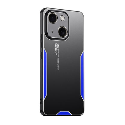 Blade Series TPU Hybrid Metal Phone Case, For iPhone 16 Pro, For iPhone 16 Plus, For iPhone 16, For iPhone 15 Pro Max, For iPhone 15 Pro, For iPhone 15 Plus