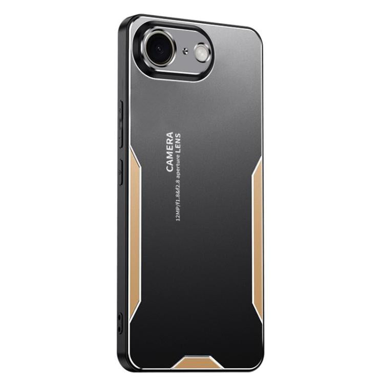 Blade Series TPU Hybrid Metal Phone Case, For iPhone 17e / 16e, For iPhone 17 Pro Max, For iPhone 17 Pro, For iPhone 17, For iPhone Air, For iPhone 16 Pro Max