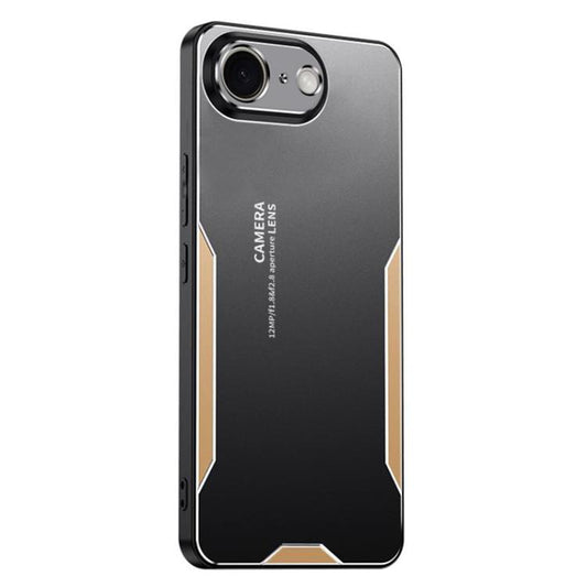 Blade Series TPU Hybrid Metal Phone Case, For iPhone 17e / 16e, For iPhone 17 Pro Max, For iPhone 17 Pro, For iPhone 17, For iPhone Air, For iPhone 16 Pro Max