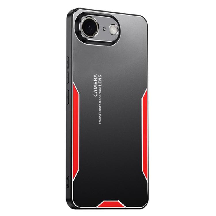 Blade Series TPU Hybrid Metal Phone Case, For iPhone 17e / 16e, For iPhone 17 Pro Max, For iPhone 17 Pro, For iPhone 17, For iPhone Air, For iPhone 16 Pro Max