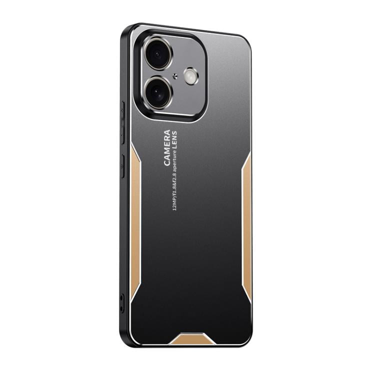 Blade Series TPU Hybrid Metal Phone Case, For iPhone 17e / 16e, For iPhone 17 Pro Max, For iPhone 17 Pro, For iPhone 17, For iPhone Air, For iPhone 16 Pro Max