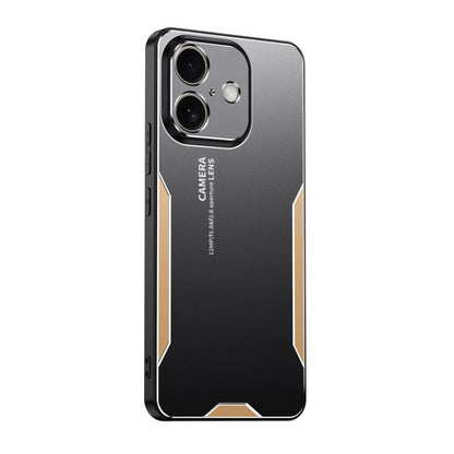 Blade Series TPU Hybrid Metal Phone Case, For iPhone 17e / 16e, For iPhone 17 Pro Max, For iPhone 17 Pro, For iPhone 17, For iPhone Air, For iPhone 16 Pro Max