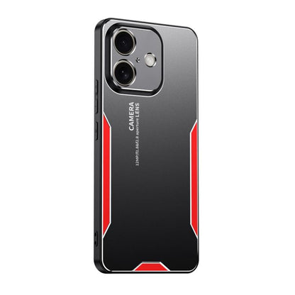 Blade Series TPU Hybrid Metal Phone Case, For iPhone 17e / 16e, For iPhone 17 Pro Max, For iPhone 17 Pro, For iPhone 17, For iPhone Air, For iPhone 16 Pro Max