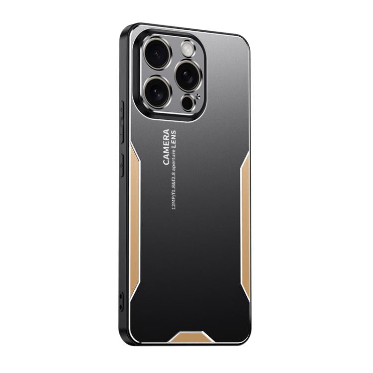 Blade Series TPU Hybrid Metal Phone Case, For iPhone 17e / 16e, For iPhone 17 Pro Max, For iPhone 17 Pro, For iPhone 17, For iPhone Air, For iPhone 16 Pro Max