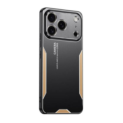 Blade Series TPU Hybrid Metal Phone Case, For iPhone 17e / 16e, For iPhone 17 Pro Max, For iPhone 17 Pro, For iPhone 17, For iPhone Air, For iPhone 16 Pro Max