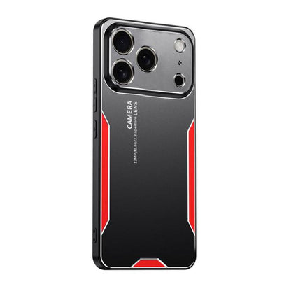 Blade Series TPU Hybrid Metal Phone Case, For iPhone 17e / 16e, For iPhone 17 Pro Max, For iPhone 17 Pro, For iPhone 17, For iPhone Air, For iPhone 16 Pro Max