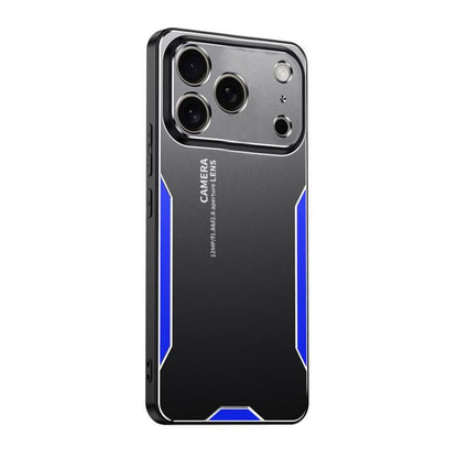 Blade Series TPU Hybrid Metal Phone Case, For iPhone 17e / 16e, For iPhone 17 Pro Max, For iPhone 17 Pro, For iPhone 17, For iPhone Air, For iPhone 16 Pro Max