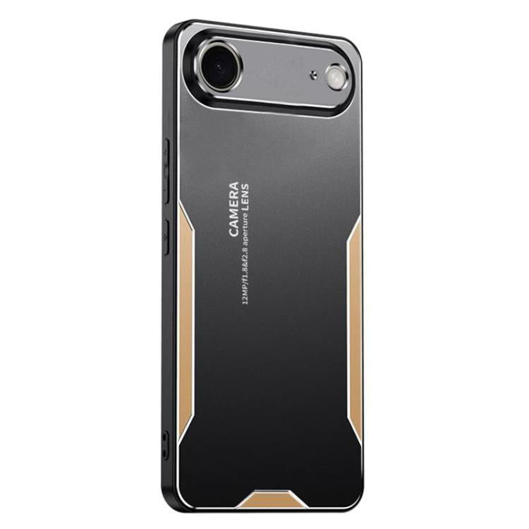 Blade Series TPU Hybrid Metal Phone Case, For iPhone 17e / 16e, For iPhone 17 Pro Max, For iPhone 17 Pro, For iPhone 17, For iPhone Air, For iPhone 16 Pro Max