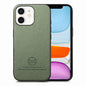 Twill Fabric Leather Skin Back Phone Case, For iPhone 12 Pro, For iPhone 11 Pro Max, For iPhone 11
