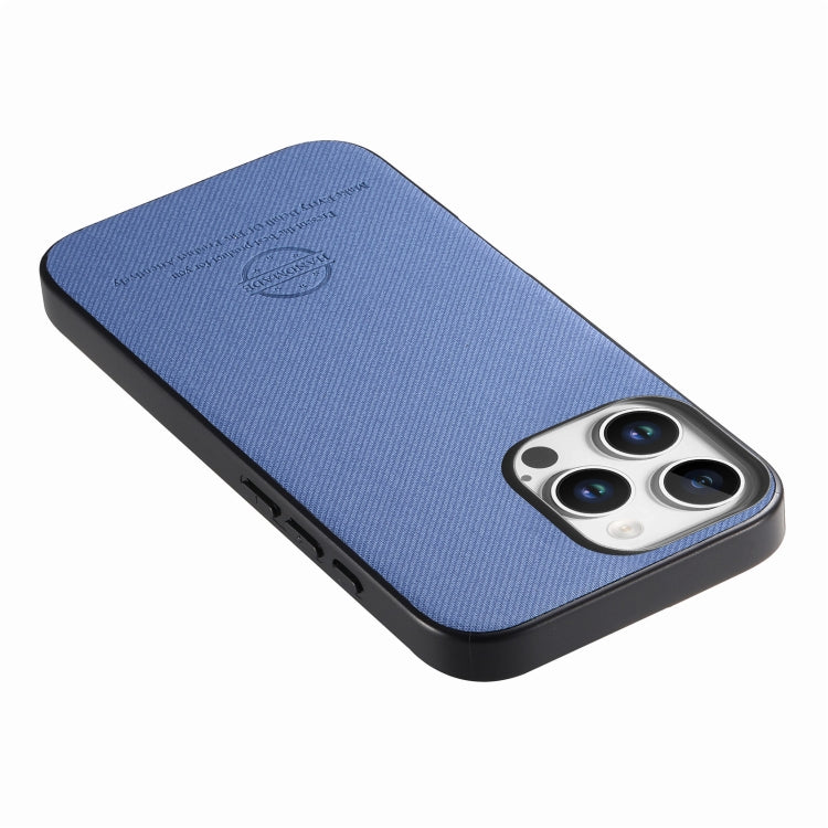 Twill Fabric Leather Skin Back Phone Case, For iPhone 12 Pro, For iPhone 11 Pro Max, For iPhone 11