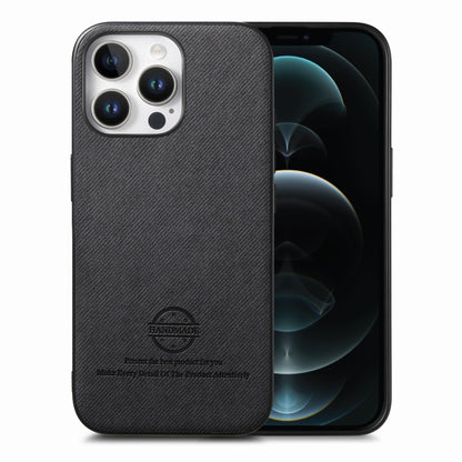Twill Fabric Leather Skin Back Phone Case, For iPhone 12 Pro, For iPhone 11 Pro Max, For iPhone 11