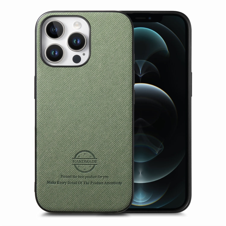 Twill Fabric Leather Skin Back Phone Case, For iPhone 13, For iPhone 12, For iPhone 12 Pro Max