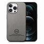 Twill Fabric Leather Skin Back Phone Case, For iPhone 13, For iPhone 12, For iPhone 12 Pro Max