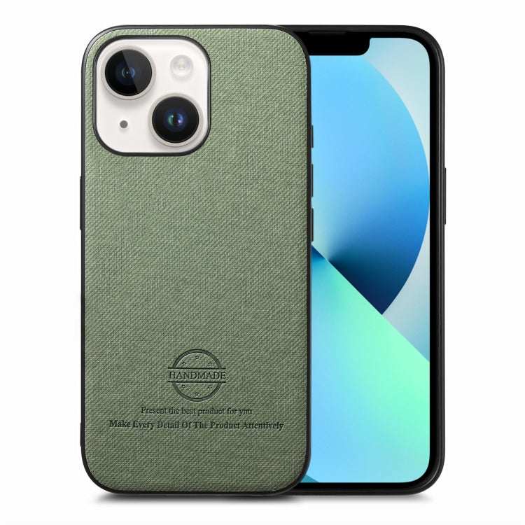Twill Fabric Leather Skin Back Phone Case, For iPhone 13, For iPhone 12, For iPhone 12 Pro Max