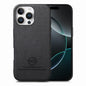 Twill Fabric Leather Skin Back Phone Case, For iPhone 17, For iPhone 16 Pro Max, For iPhone 16 Pro