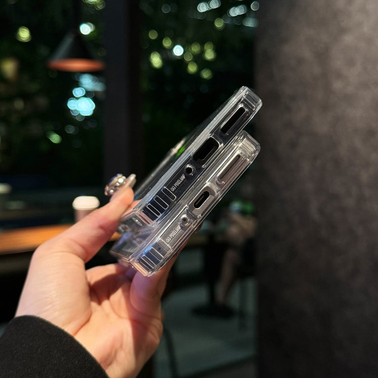 Glossy Glitter Starry Colorful MagSafe Ring Phone Case, For Google Pixel 9 Pro XL, For Google Pixel 9 Pro, For Google Pixel 9