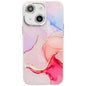 Electroplated Marble Texture Phone Case, For iPhone 13