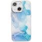 Electroplated Marble Texture Phone Case, For iPhone 13