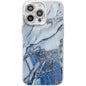 Electroplated Marble Texture Phone Case, For iPhone 14 Pro Max
