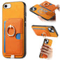 Retro Cross Leather Ring Side Insert Card Bag MagSafe Phone Case, For iPhone 7 / 8 / SE 2022, For iPhone 13 Pro Max, For iPhone 13 Pro