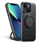 Suteni G3 Oil Wax 360 Rotation Holder MagSafe Back Phone Case, For iPhone 14, For iPhone 14 Pro, For iPhone 14 Pro Max, For iPhone 13 Pro Max, For iPhone 13 Pro, For iPhone 13, For iPhone 12, For iPhone 12 Pro Max